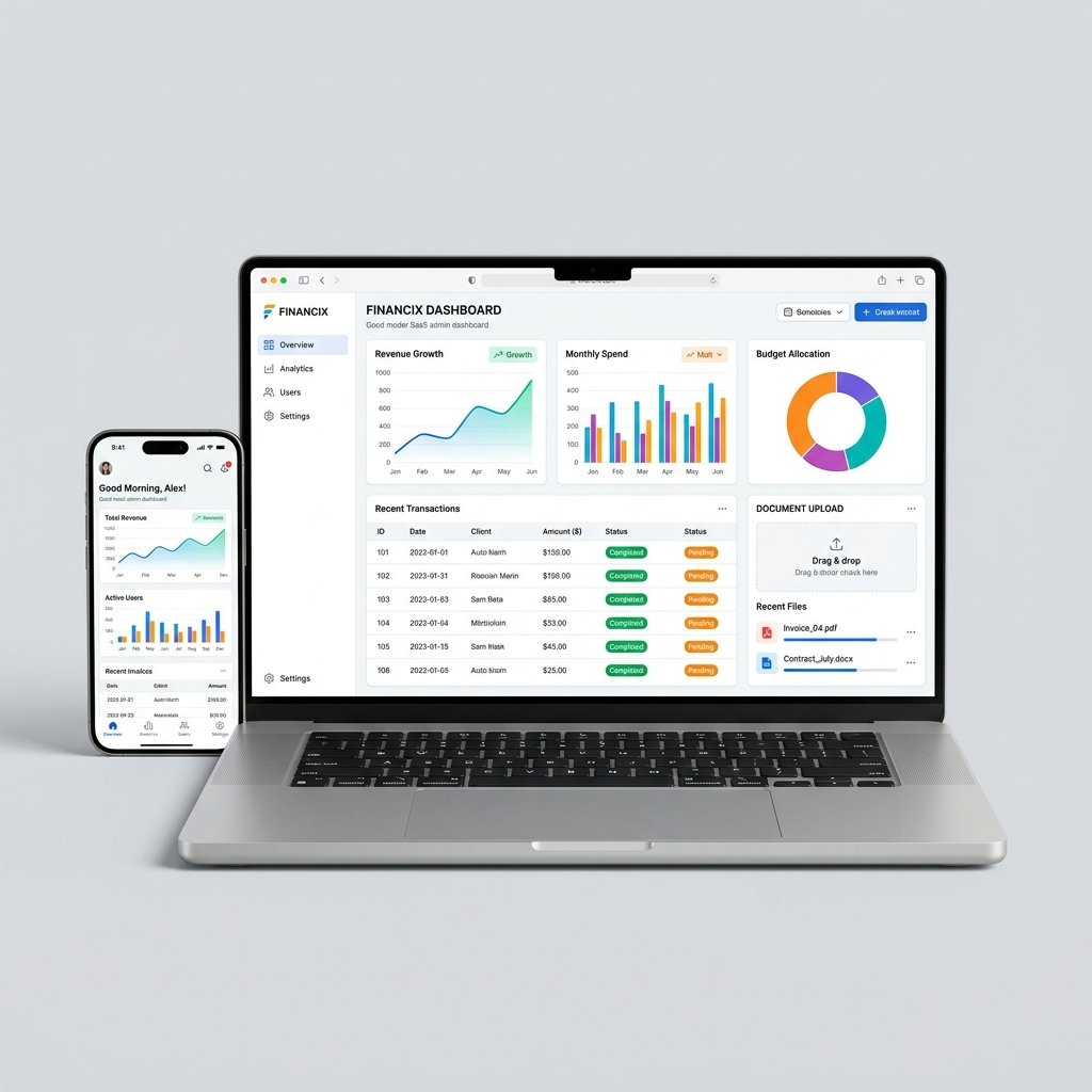 Portal Dashboard Mockup